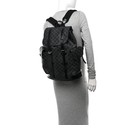 Louis Vuitton Damier Graphite Christopher PM Backpack 2 of 18
