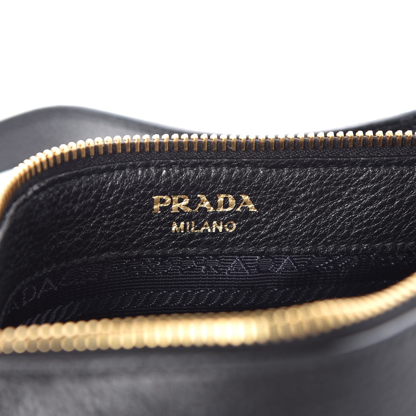 Vitello Daino Small Belt Bag Black