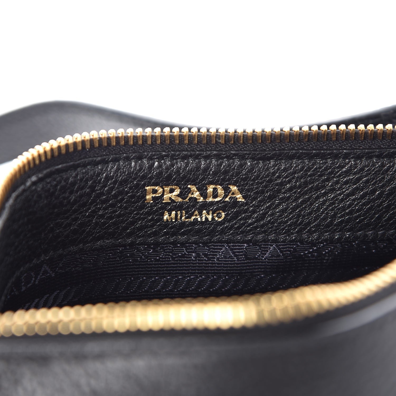 Prada Vitello Daino Small Belt Bag Black 6 of 9