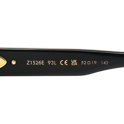 Louis Vuitton Acetate My Monogram Square Sunglasses Z1526E Black 6 of 7