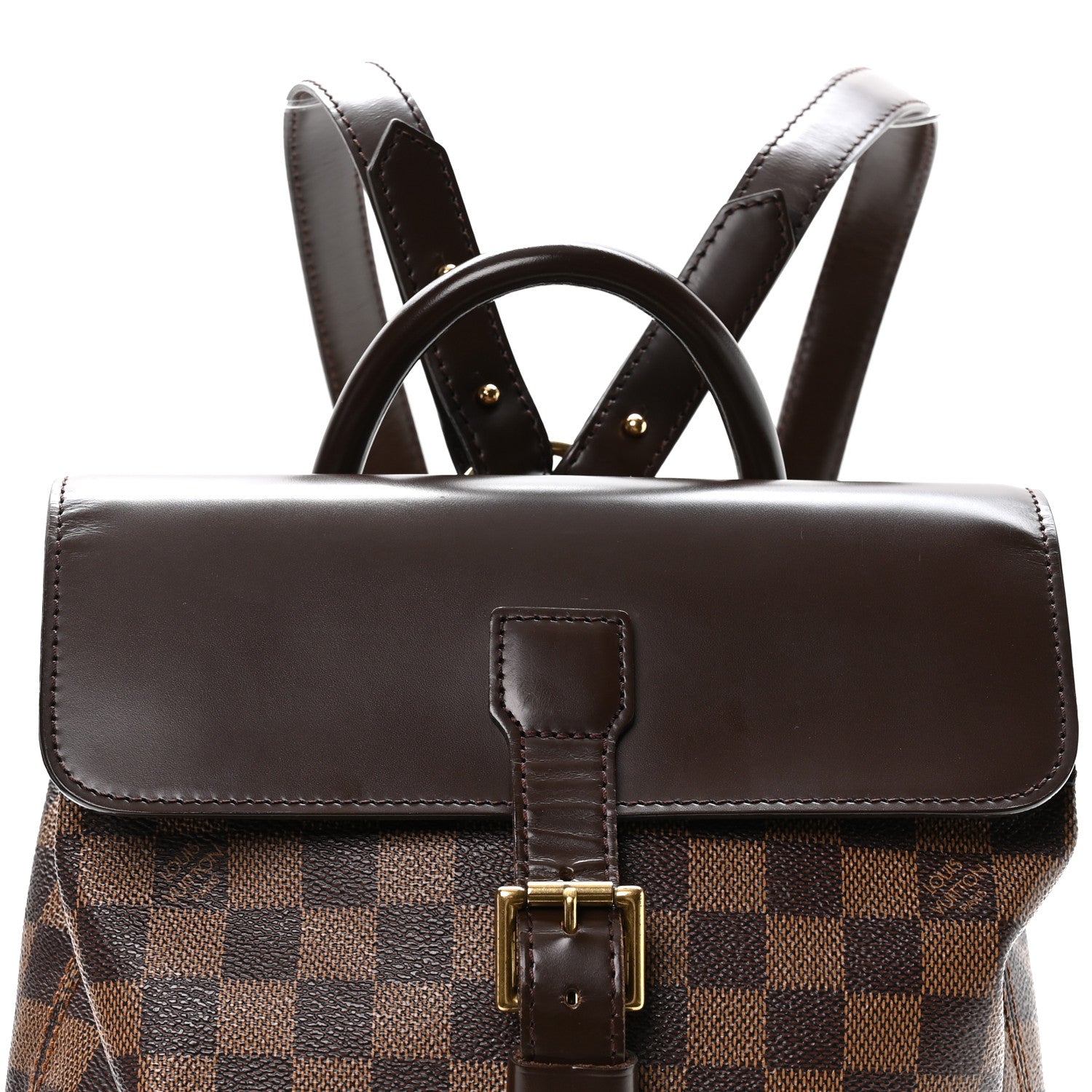Louis Vuitton Damier Ebene Soho Backpack