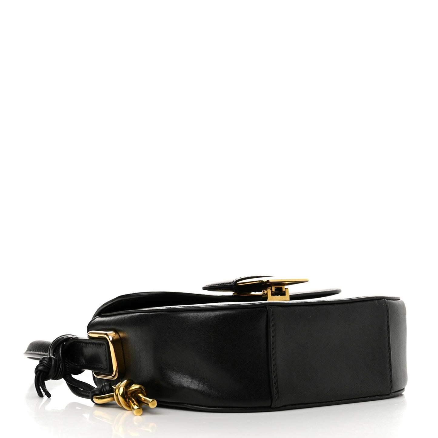 Calfskin Mini Desiree Crossbody Bag Black