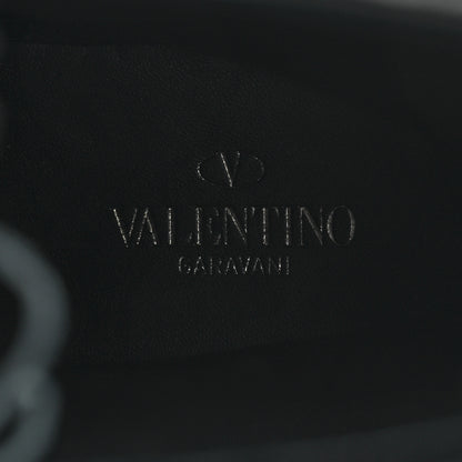 Valentino Garavani Calfskin XCombat 20/40mm Boots 37 Black 7 of 8