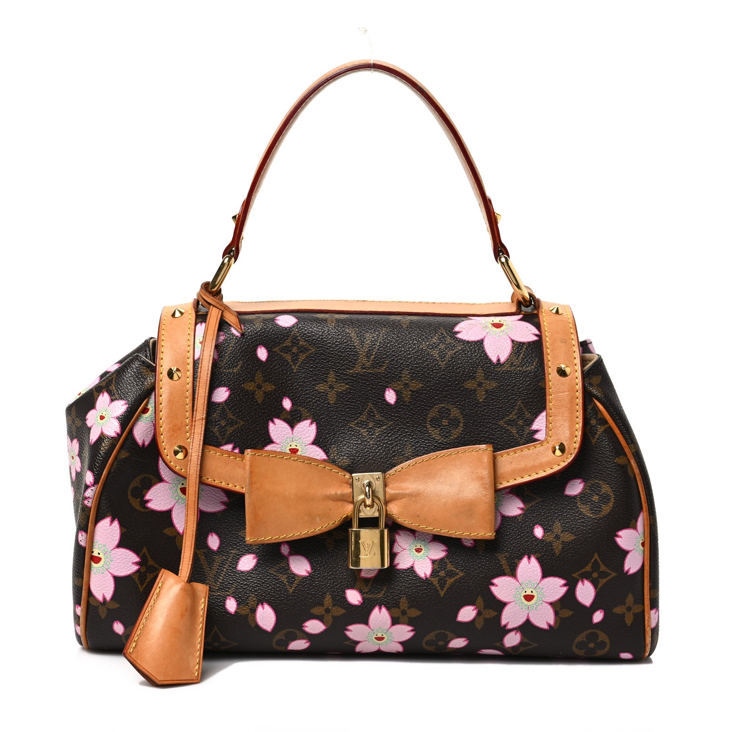 Louis Vuitton Monogram Cherry Blossom Sac Retro Bag Brown 1 of 11