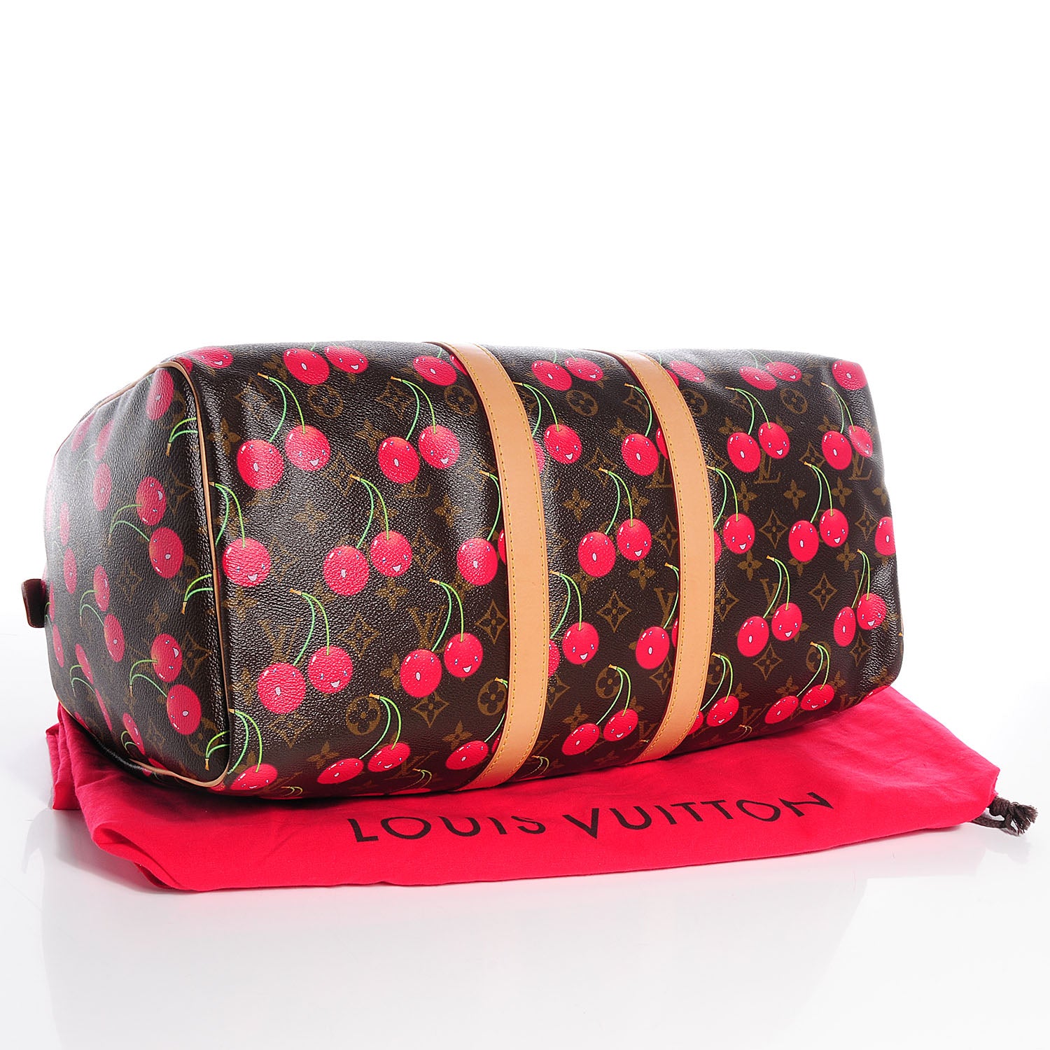 Louis Vuitton Monogram Cerises Keepall 45 4 of 7