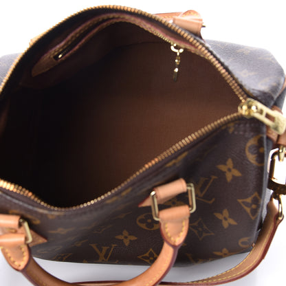 Louis Vuitton Monogram Speedy Bandouliere 25 5 of 10