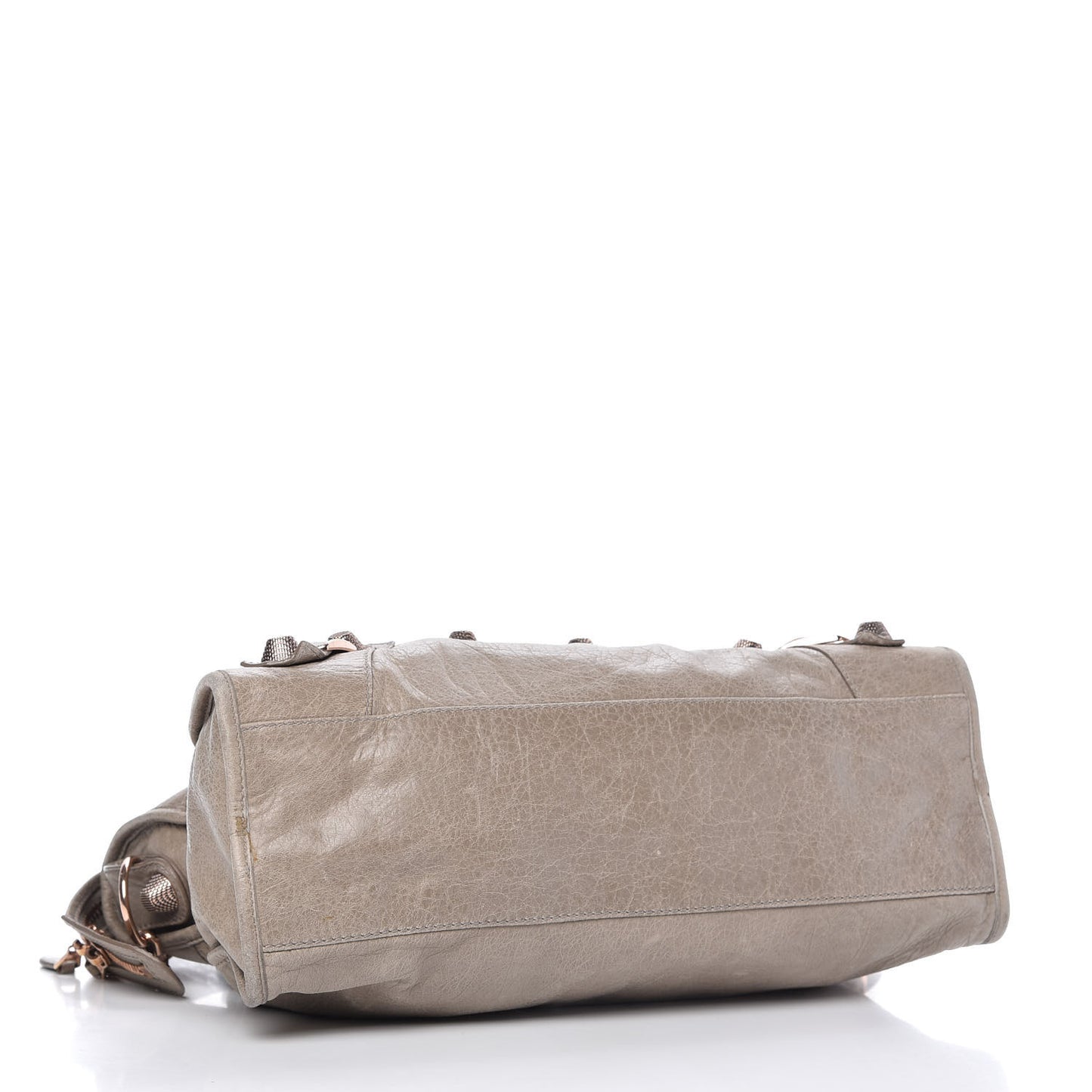 Agneau Giant 21 Rose Gold Hardware City Papyrus