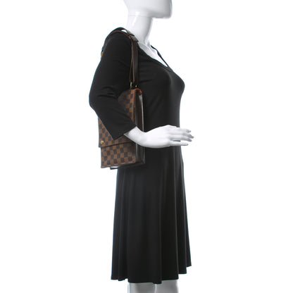 Louis Vuitton Damier Ebene Portobello Travel Shoulder Bag 2 of 15