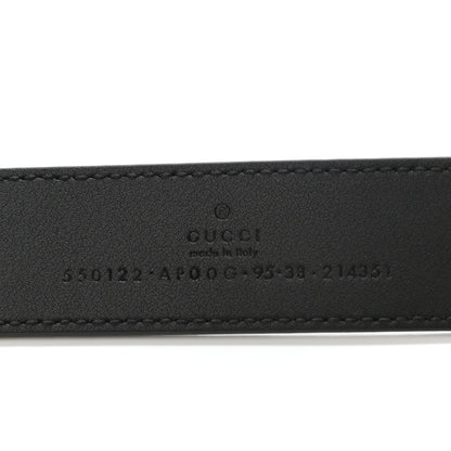 Gucci Calfskin Zumi 30mm Belt 95 38 Black 5 of 5