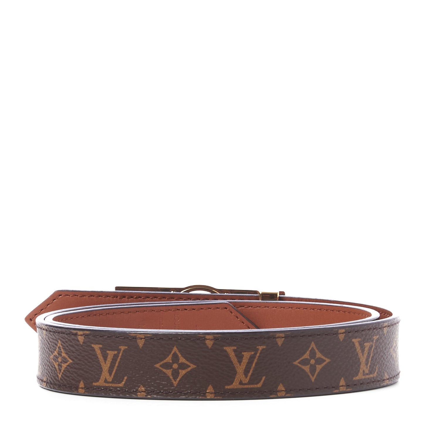 Monogram 25mm Dauphine Reversible Belt 90 36 Tan