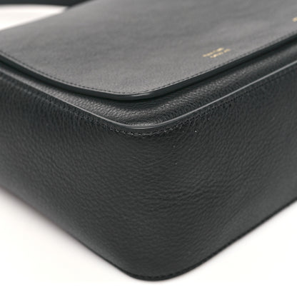 Mansur Gavriel Calfskin Box Shoulder Bag Black 8 of 9