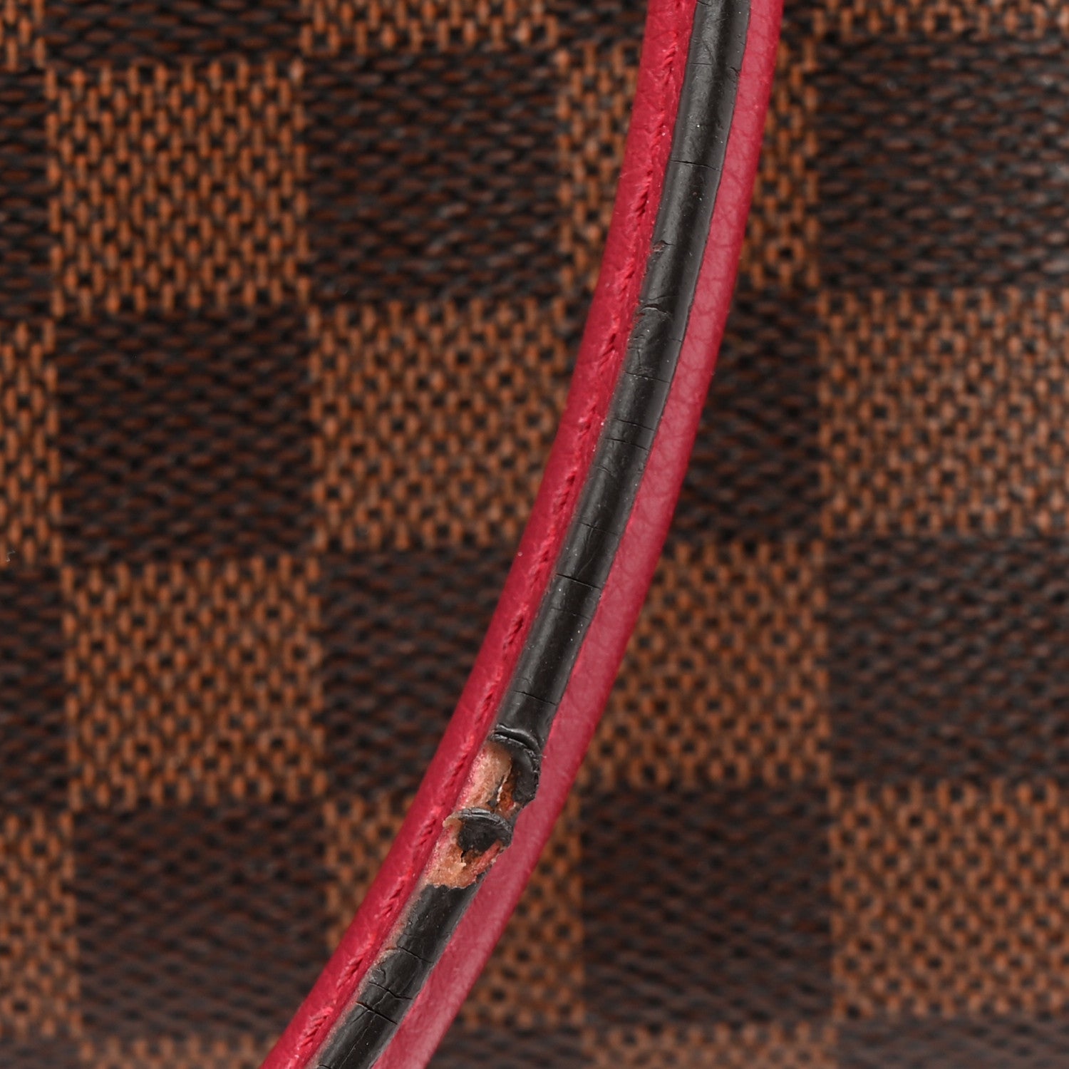 Louis Vuitton Damier Ebene LV Riverside Lie De Vin 12 of 13