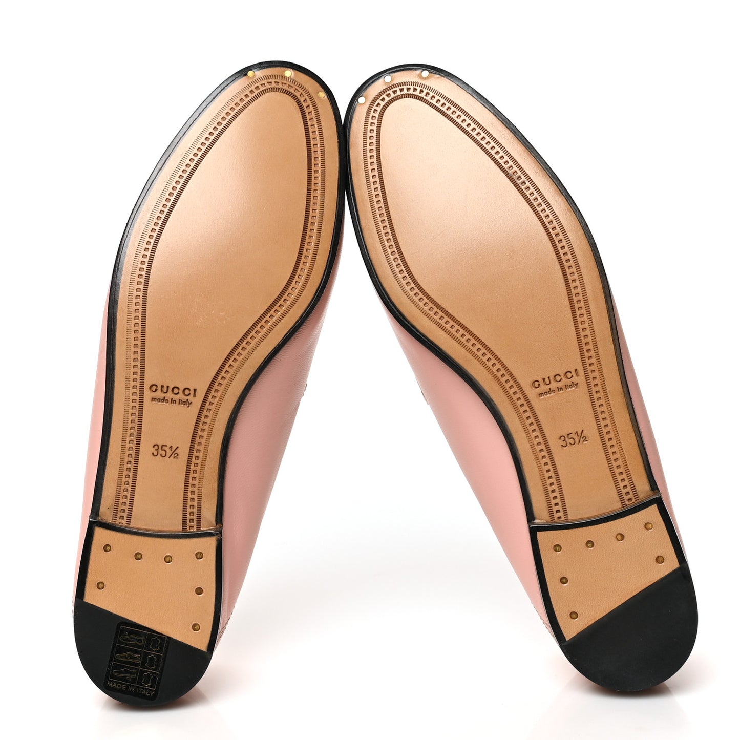 Lambskin Womens Brixton Horsebit Loafers 35.5 Perfect Pink