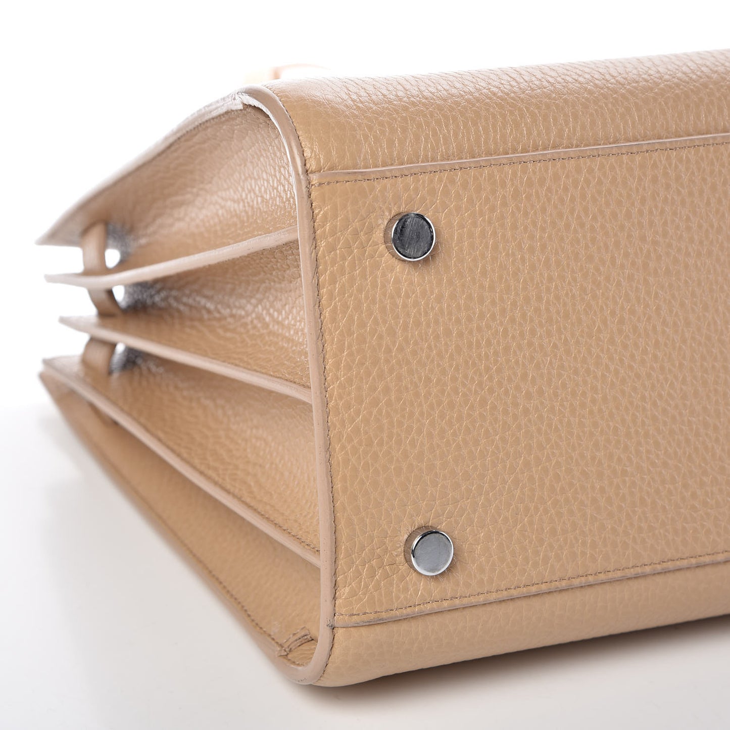 Grained Calfskin Small Sac De Jour Nude Powder