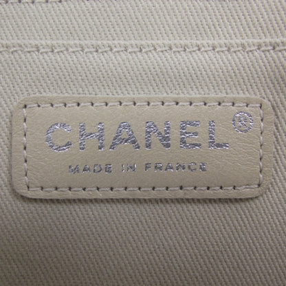 Chanel Calfskin Mirror CC Crackled Flap Silver 7 of 11