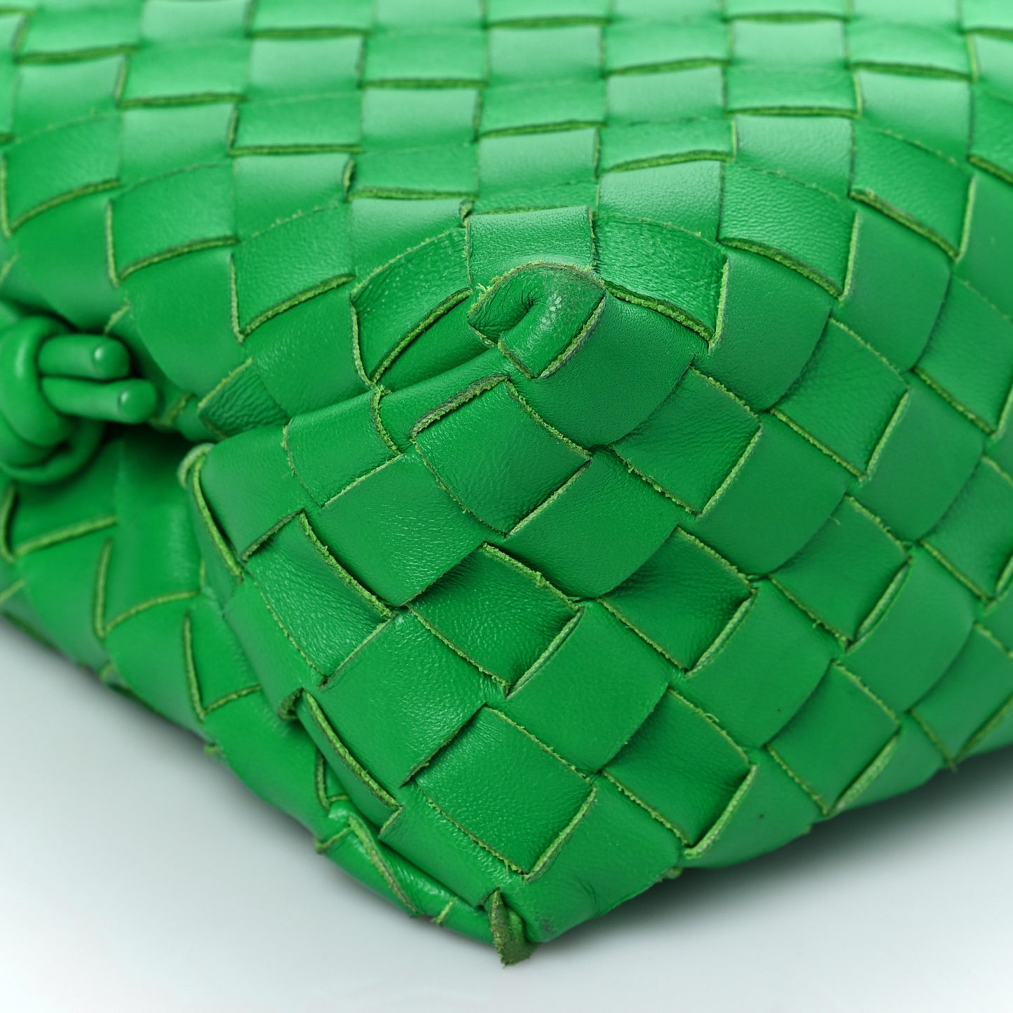 Nappa Intrecciato Small Loop Camera Bag Parakeet