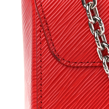 Louis Vuitton Epi Twist Shoulder Bag MM Coquelicot 10 of 14