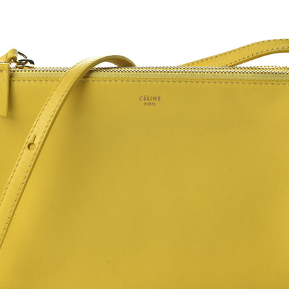 Celine Lambskin Small Trio Crossbody Bag Fluo Yellow 9 of 9