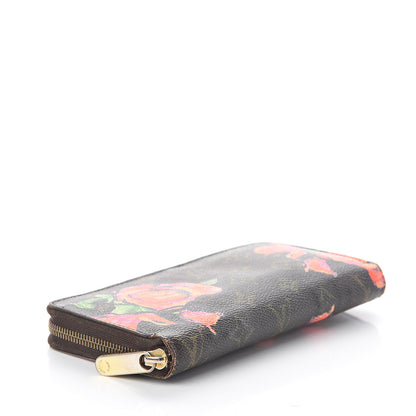 Louis Vuitton Monogram Roses Zippy Wallet 3 of 5