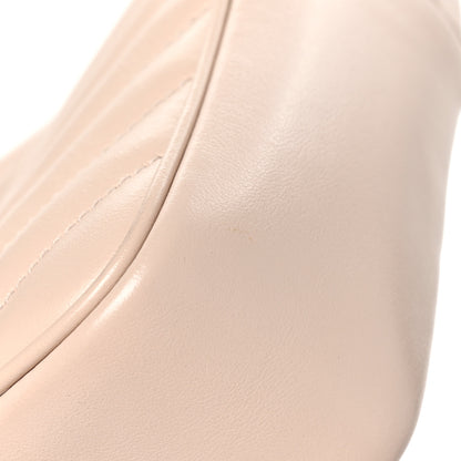 Saint Laurent Calfskin Matelasse Monogram Lou Camera Bag Washed Light Pink 12 of 13