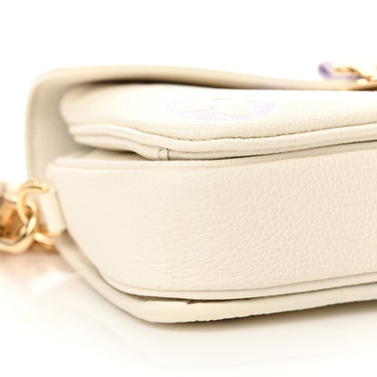 Louis Vuitton Empreinte Monogram Giant Pochette Metis East West Latte Bubble Tea 8 of 9