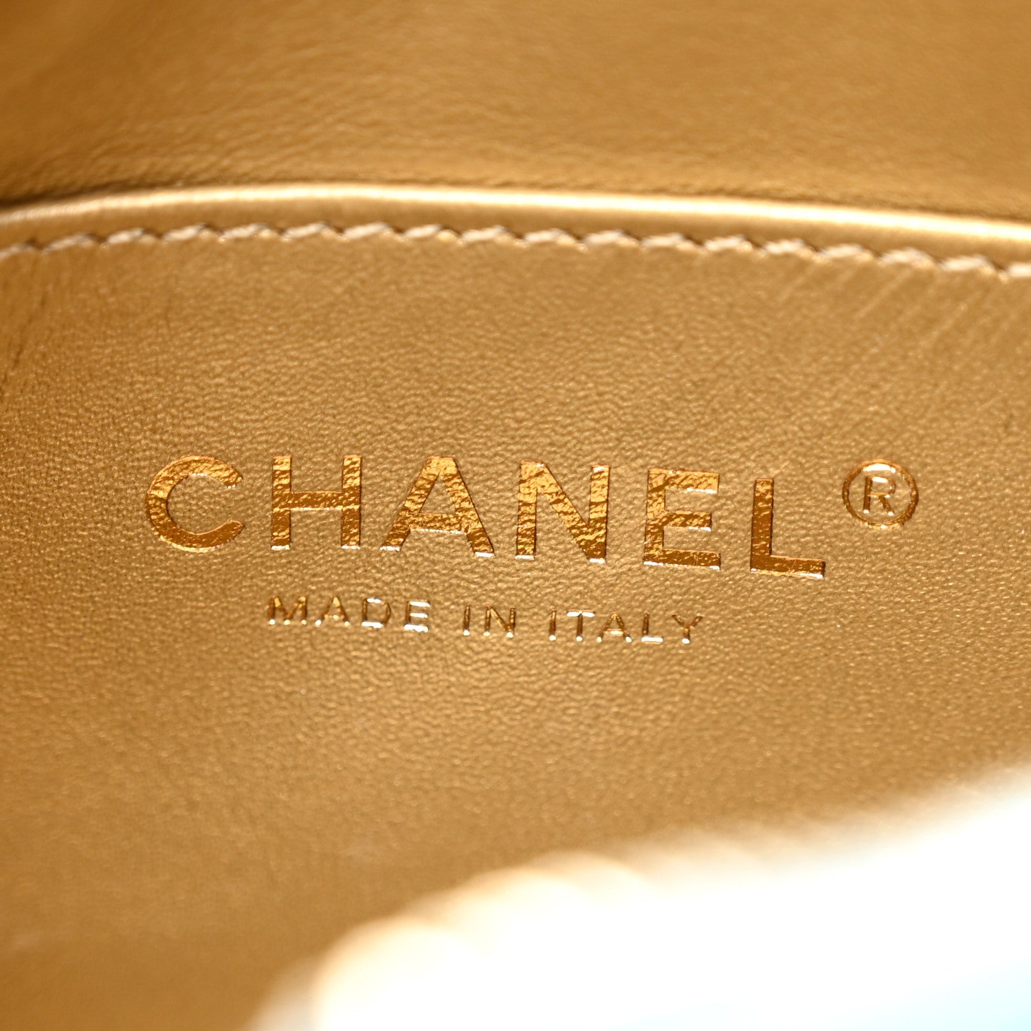 Chanel Lambskin Quilted CC Pearl Crush Camera Case Light Blue 6 of 11
