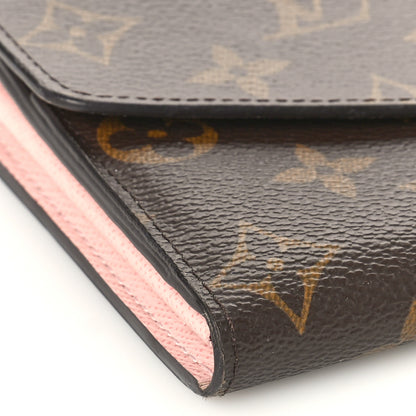 Louis Vuitton Monogram Sarah Wallet NM Rose Ballerine 7 of 8