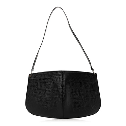 Louis Vuitton Epi Demi Lune Pochette Black 1 of 9