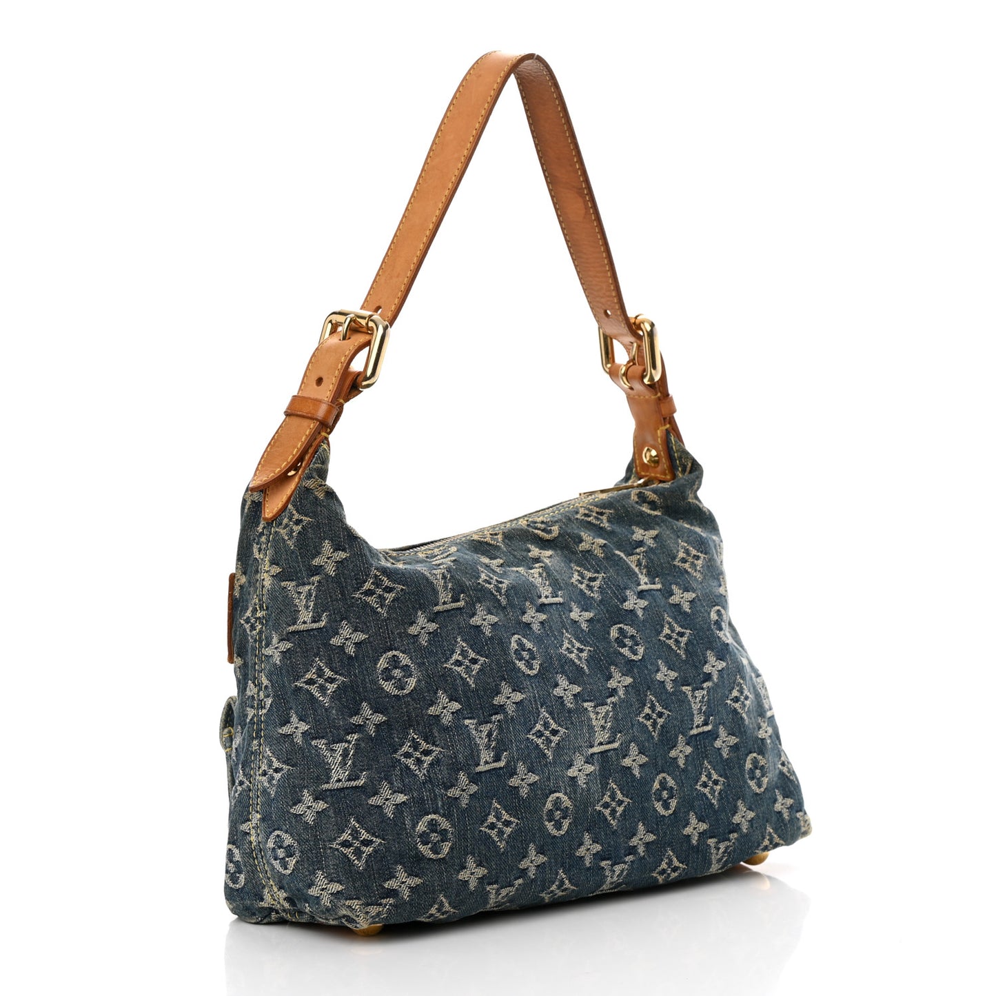 Monogram Denim Baggy PM Blue