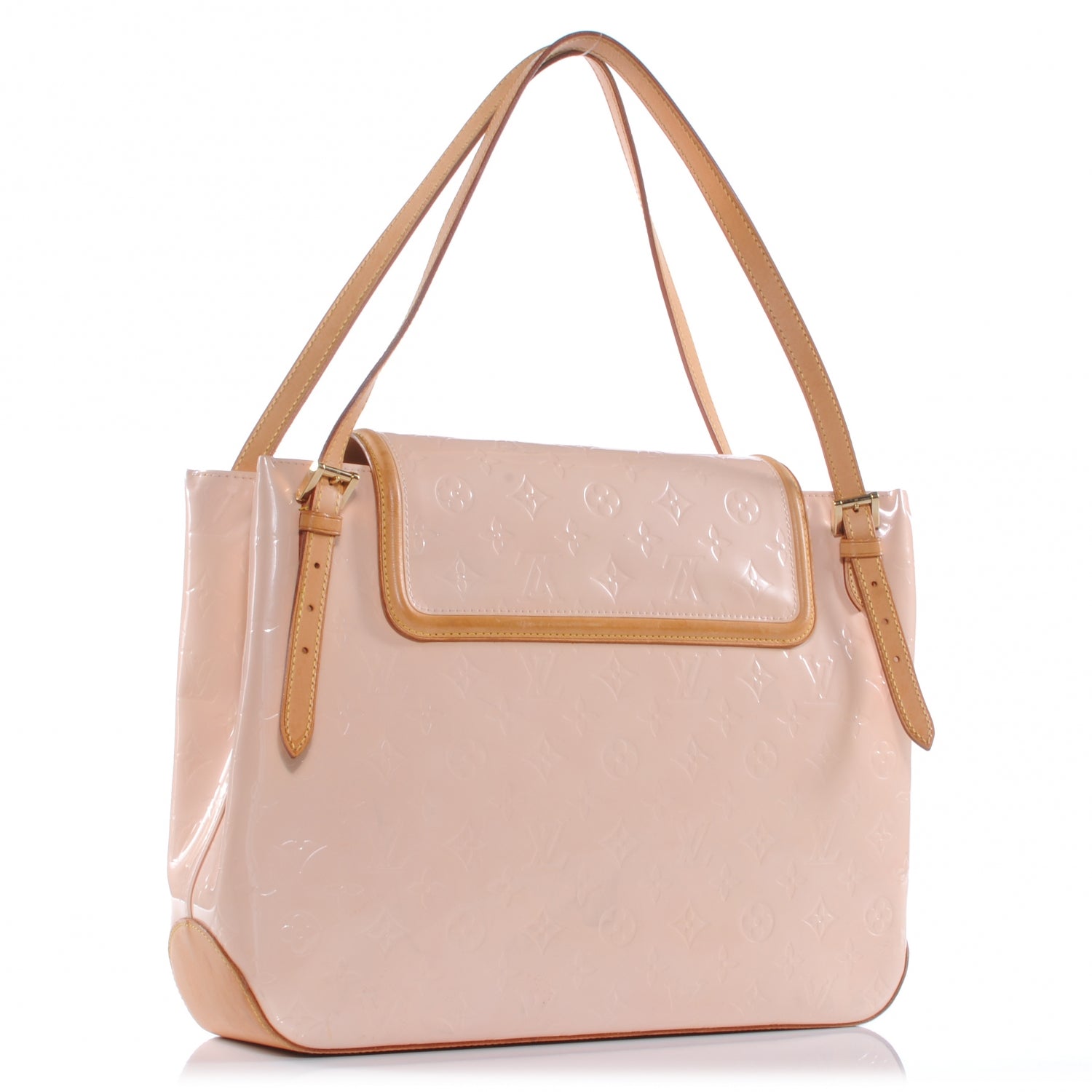 Louis Vuitton Vernis Petronia Street Marshmallow 3 of 7