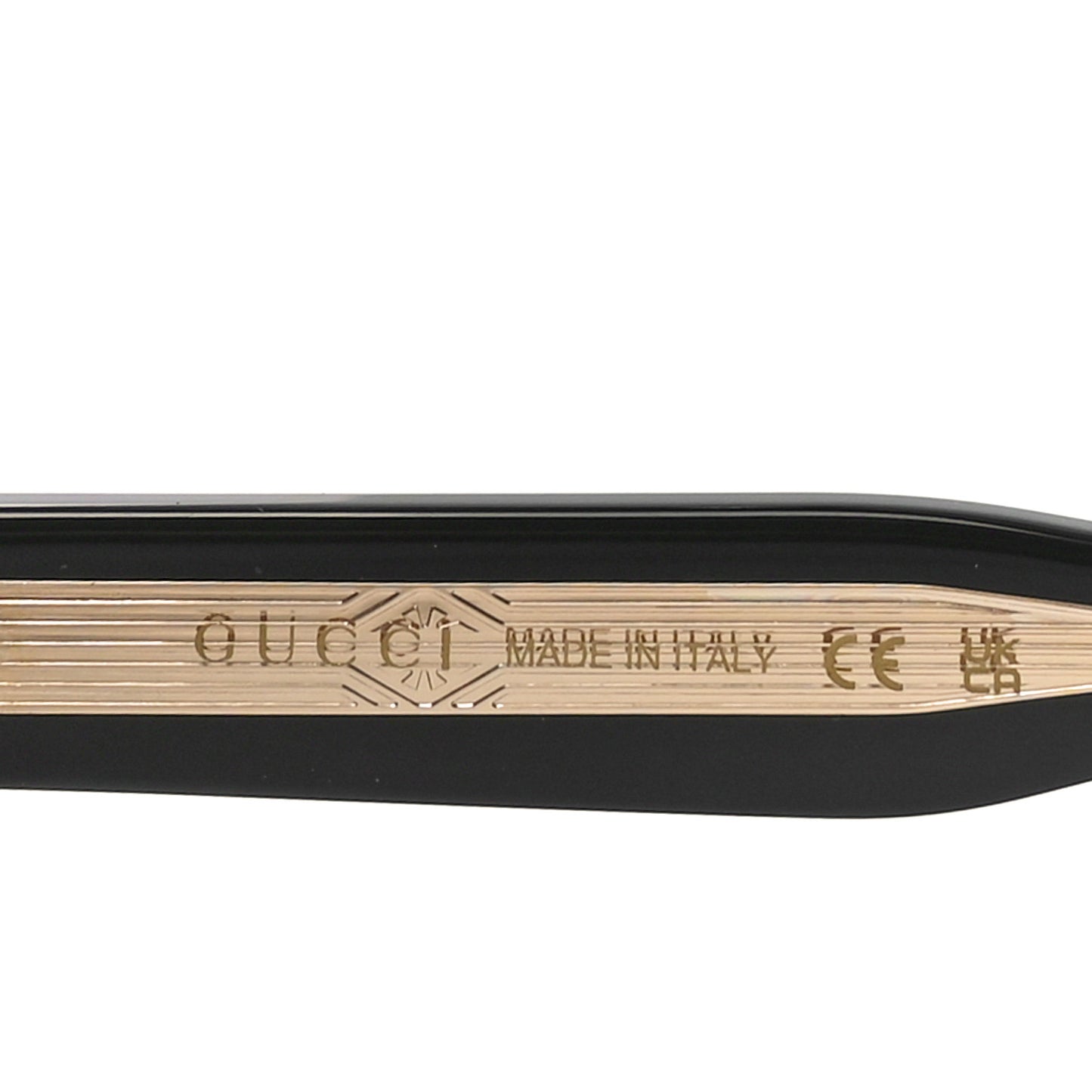 Acetate Round Sunglasses GG1081S Black
