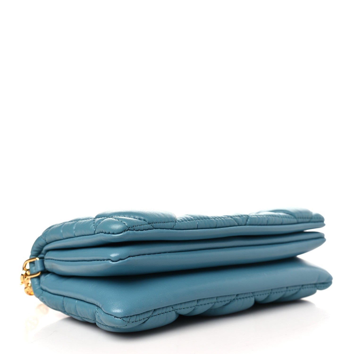 Christian Dior Calfskin Macrocannage Mini Caro Bag Horizon Blue 4 of 10