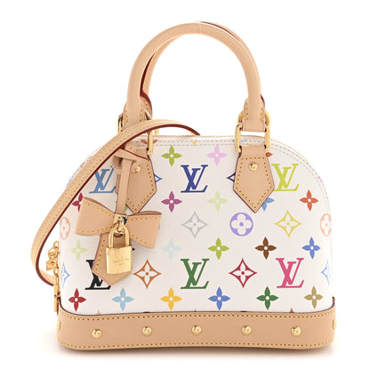 Louis Vuitton LV x TM Monogram Multicolor Alma BB White 1 of 10