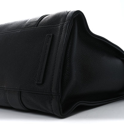 Marc Jacobs Grained Calfskin Large The Tote Bag Black 9 of 9