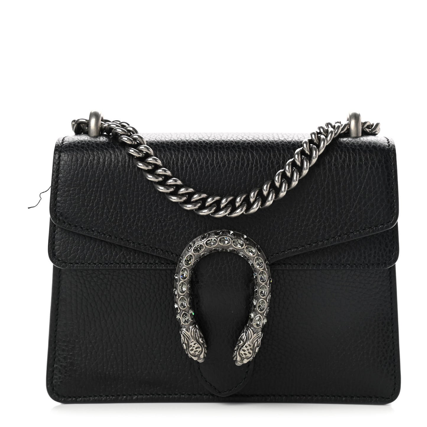 Calfskin Mini Dionysus Shoulder Bag Black
