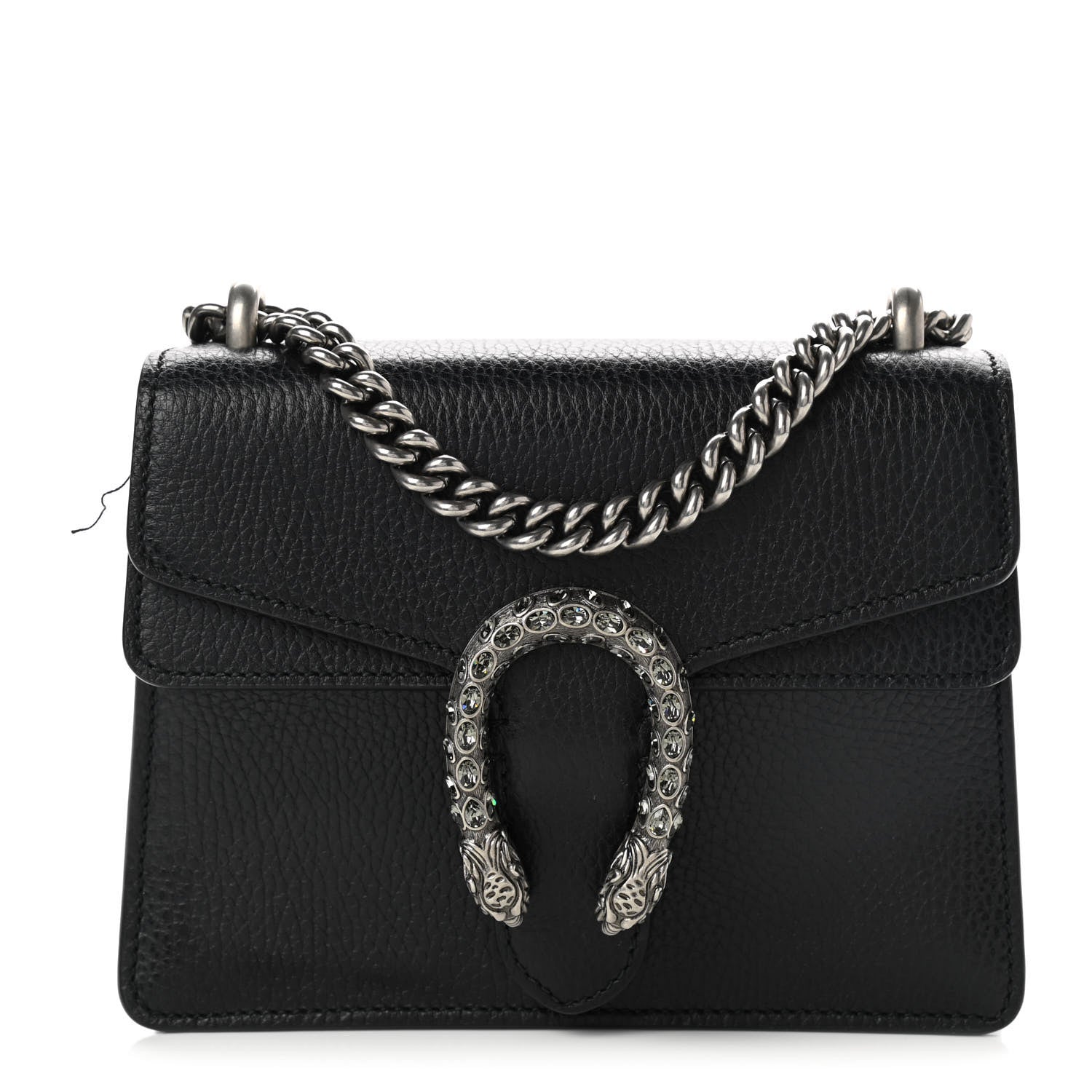 Gucci Calfskin Mini Dionysus Shoulder Bag Black 1 of 10
