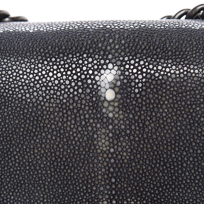 Chanel Galuchat Stingray Small Boy Flap Black 8 of 13