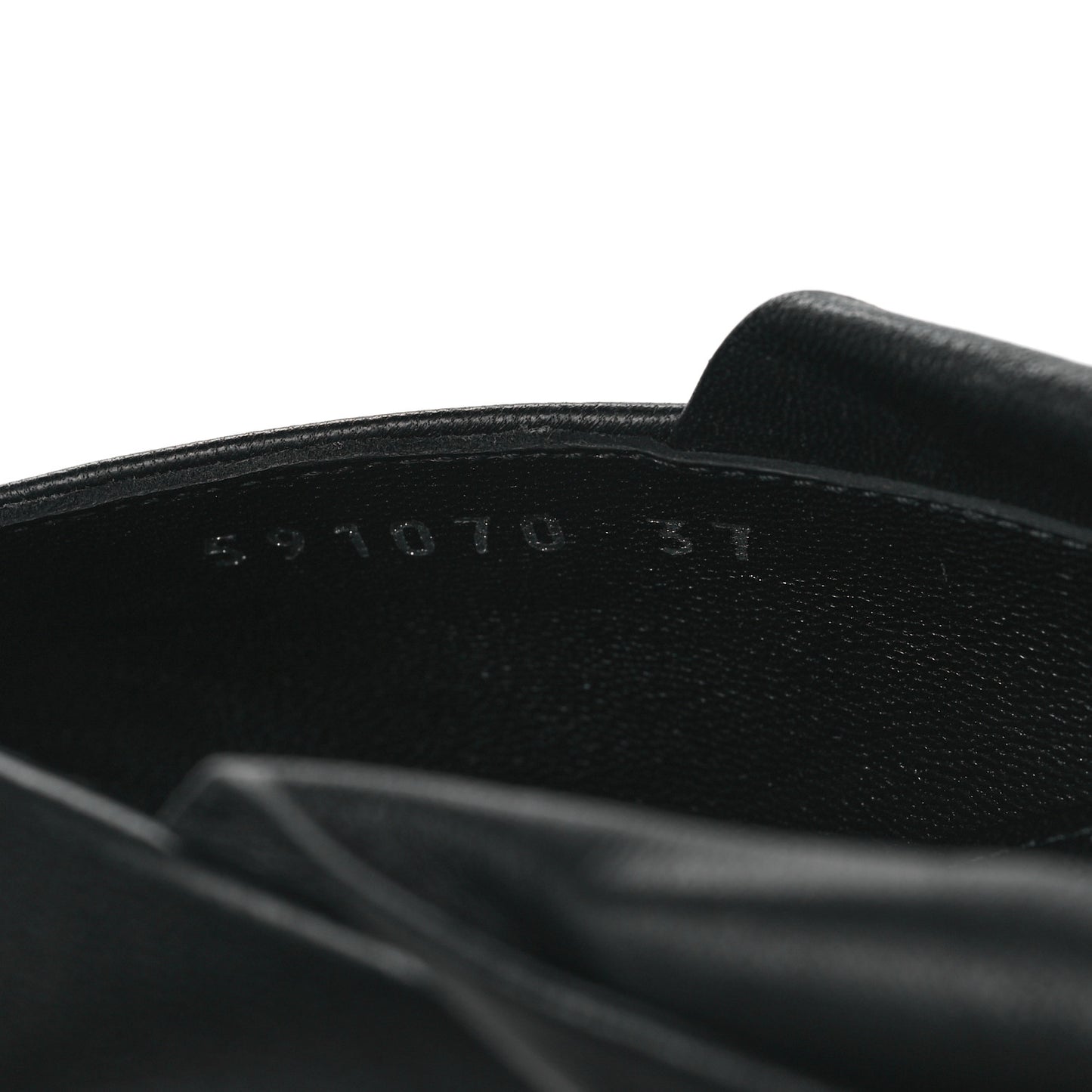 Soft Nappa Pointed Toe Wrap 40mm Mules 37 Black