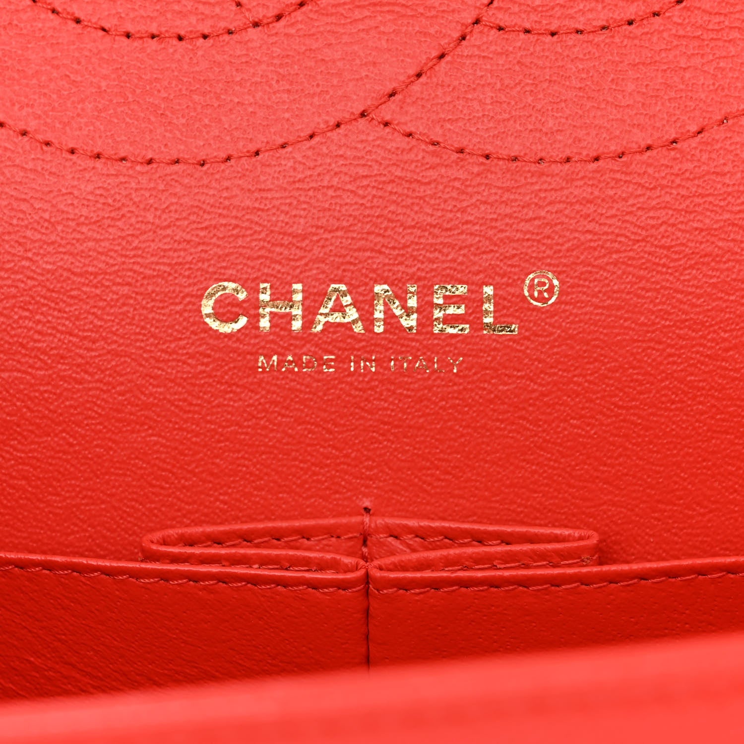 Chanel Caviar Quilted Jumbo Double Flap Red 6 of 10