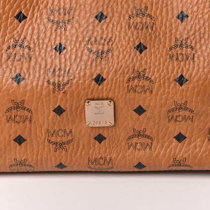 MCM Visetos Large Hobo Cognac 12 of 13