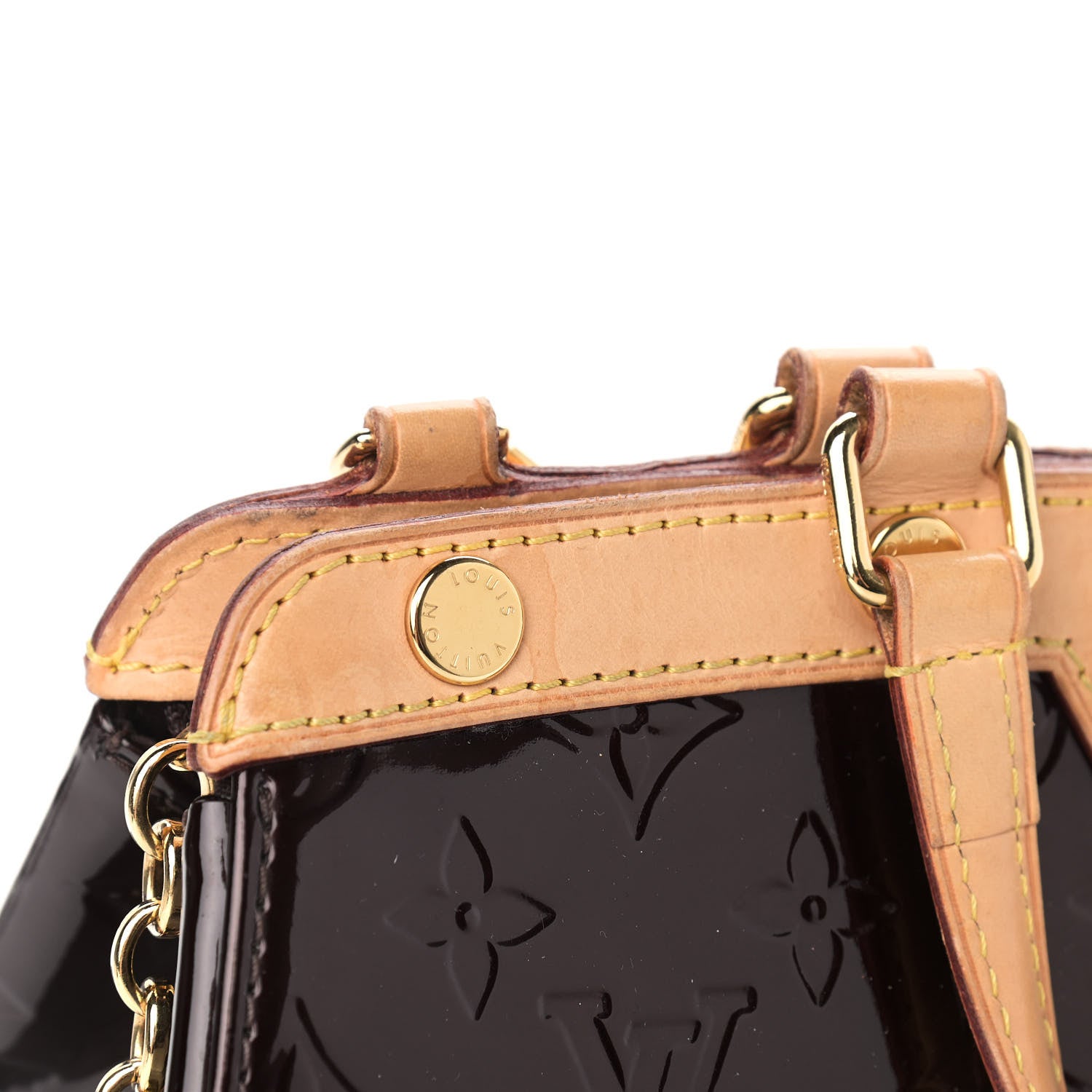 Louis Vuitton Vernis Brea PM Amarante 11 of 14