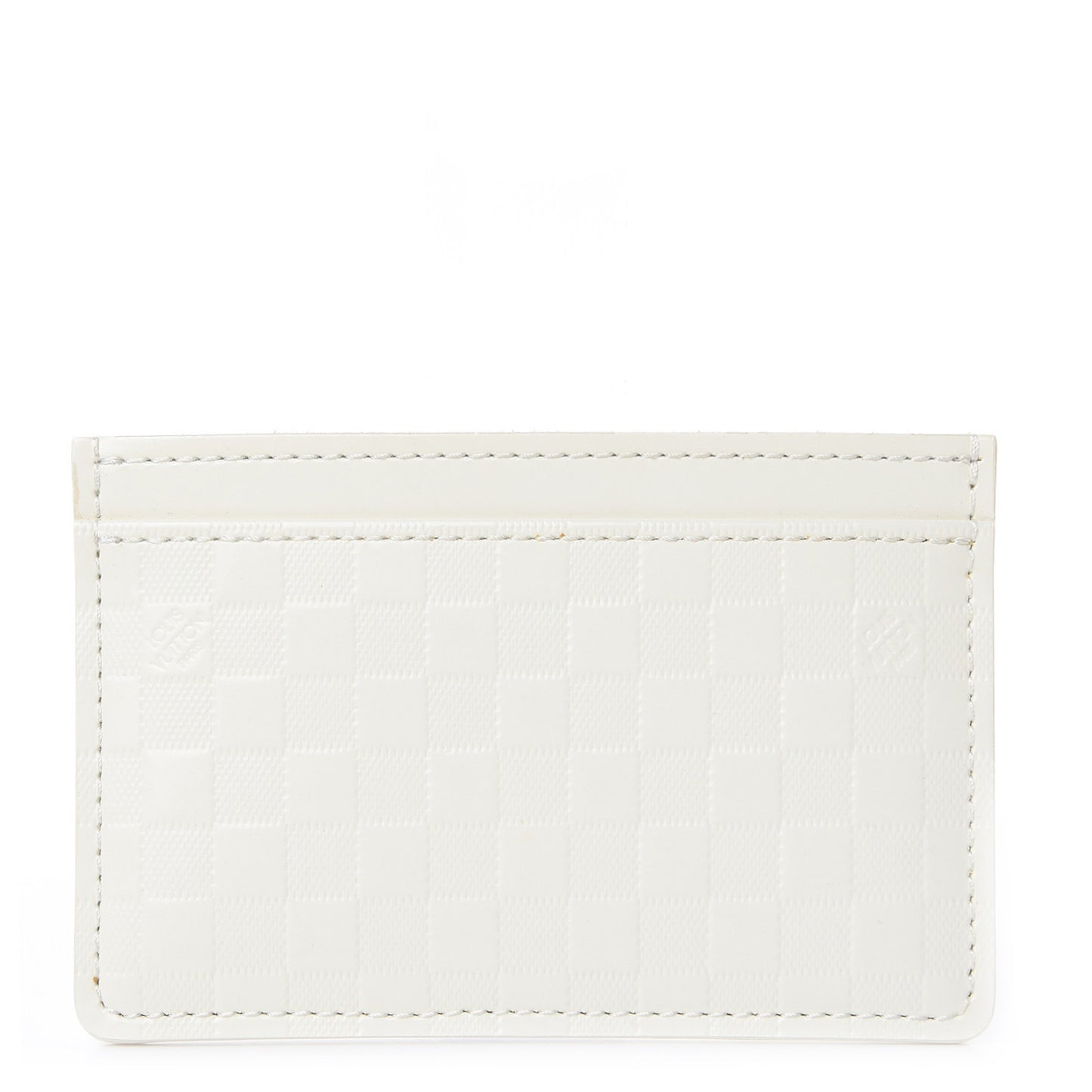 Damier Facette Card Holder Creme