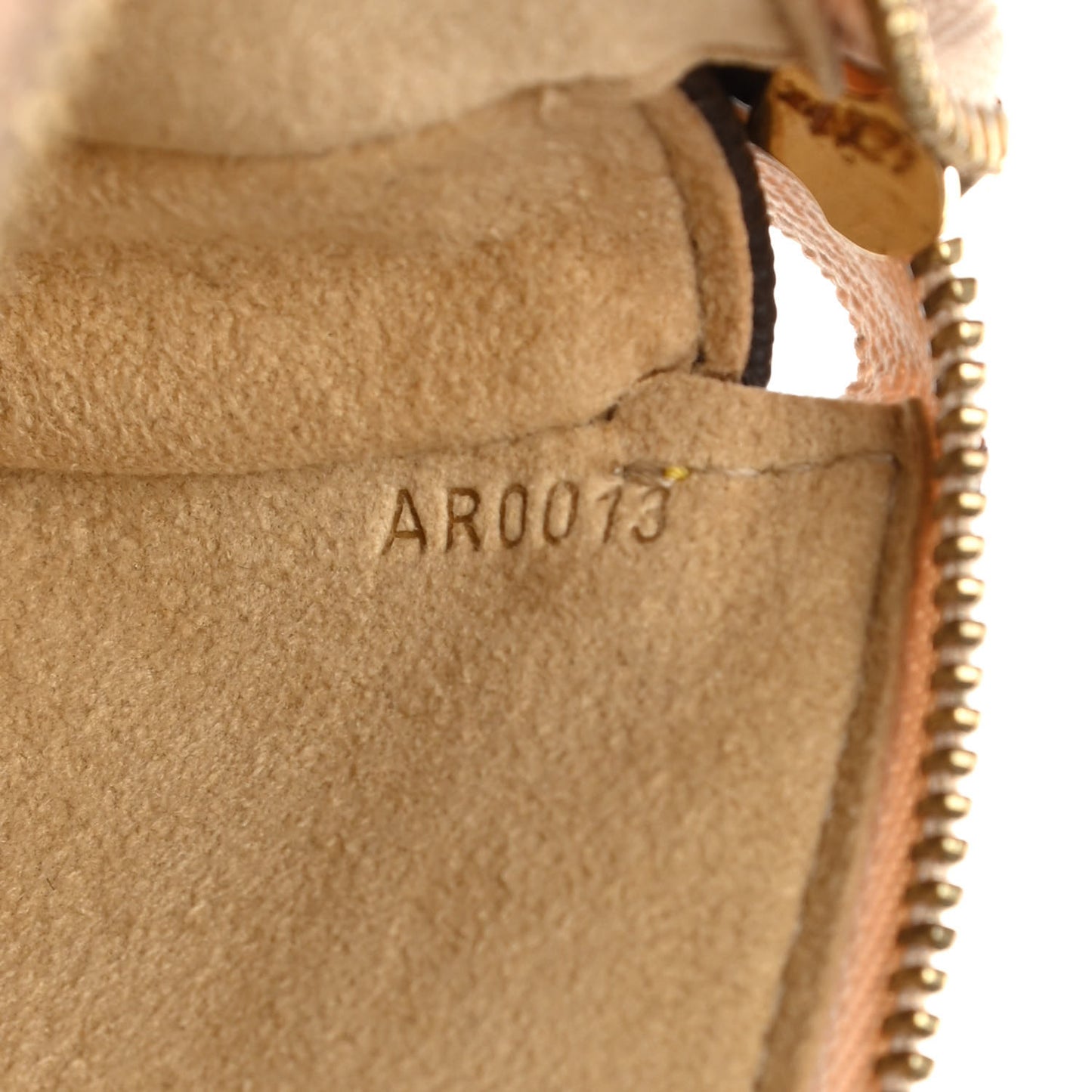 Monogram Cherry Blossom Pochette Accessories Brown