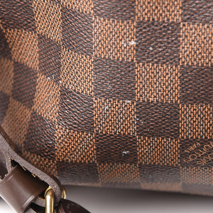 Louis Vuitton Damier Ebene Keepall Bandouliere 55 15 of 26