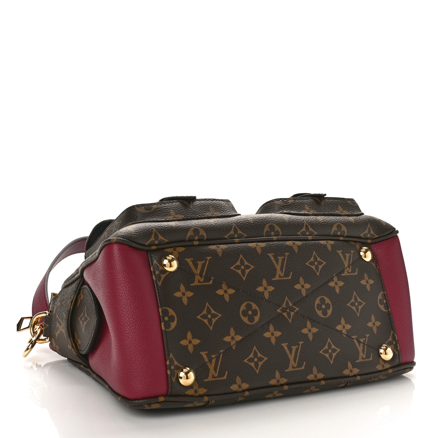 Louis Vuitton Monogram Manhattan NM Raisin 4 of 8