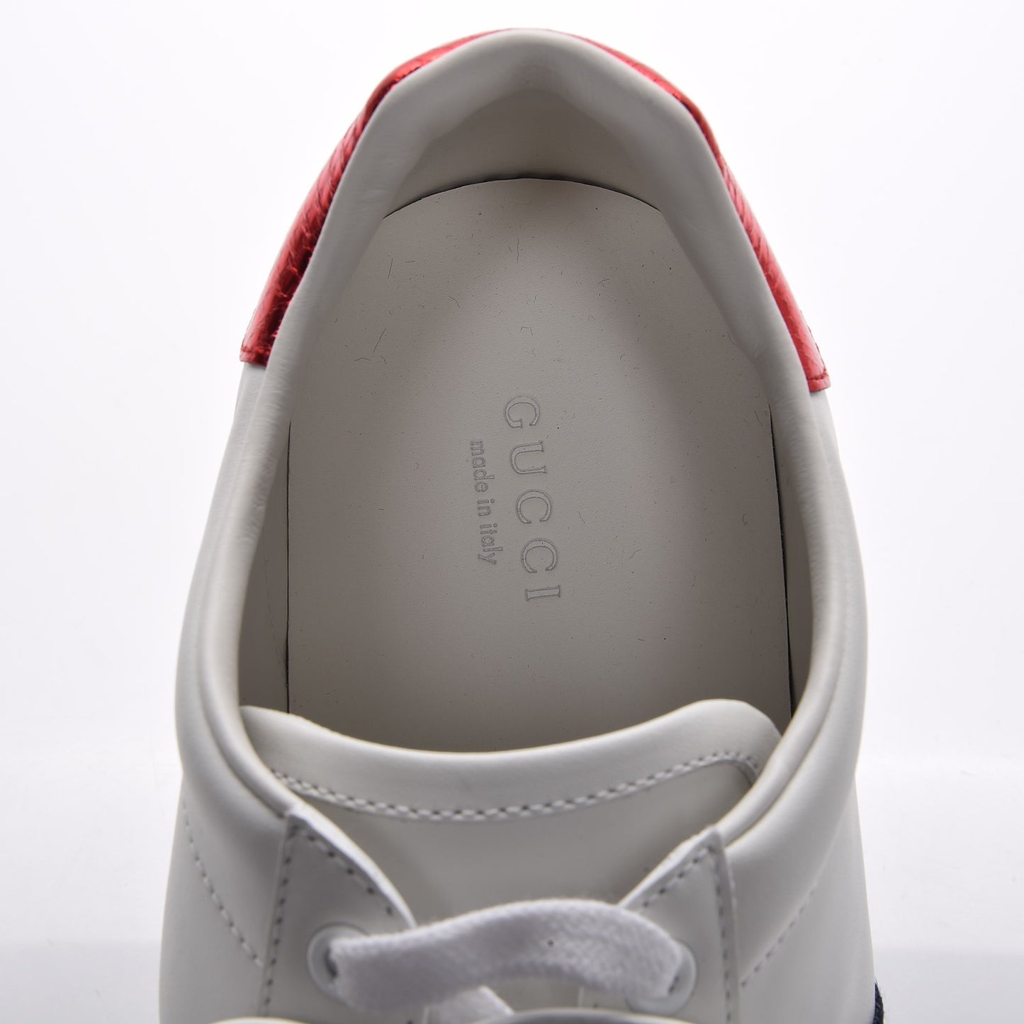 Calfskin Ayers Blind For Love Embroidered Womens Ace Sneakers 42 White