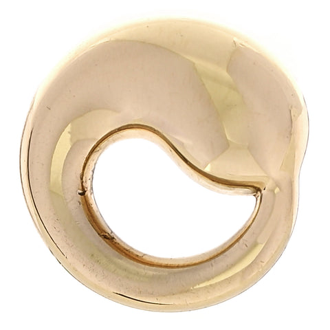 18K Yellow Gold 9mm Elsa Peretti Mini Eternal Circle Pendant