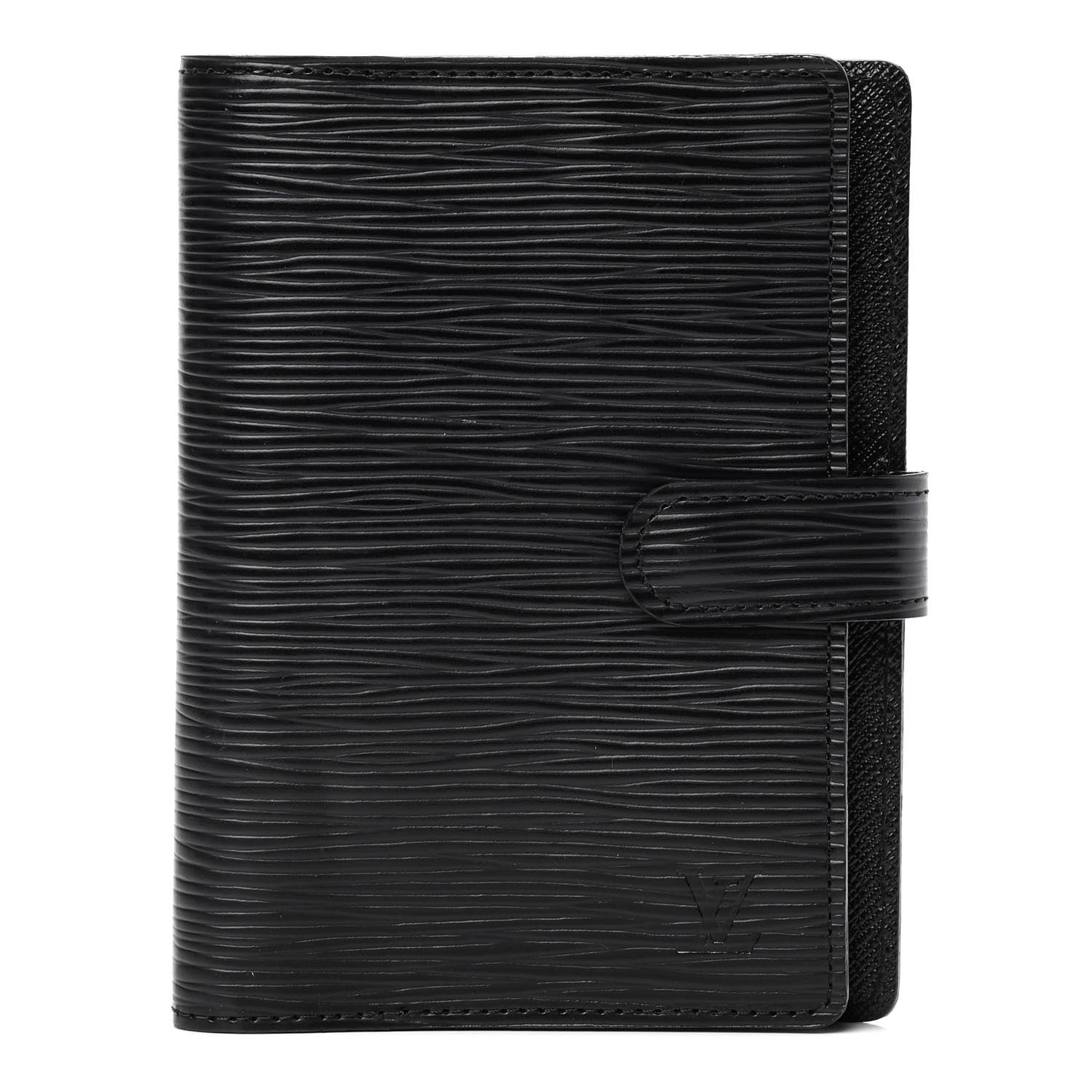 Louis Vuitton Epi Small Ring Agenda Cover Black 1 of 6