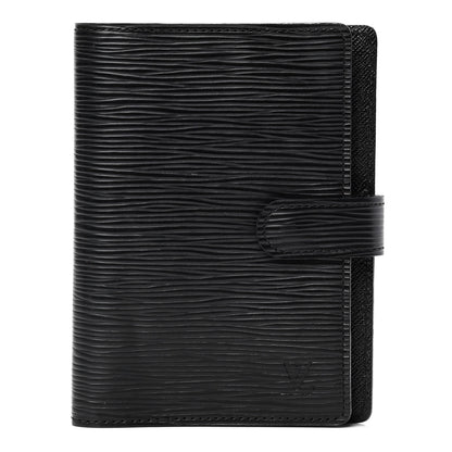 Louis Vuitton Epi Small Ring Agenda Cover Black 1 of 6