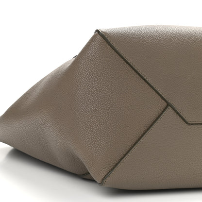 Celine Soft Grained Calfskin Small Belt Cabas Phantom Taupe 10 of 13